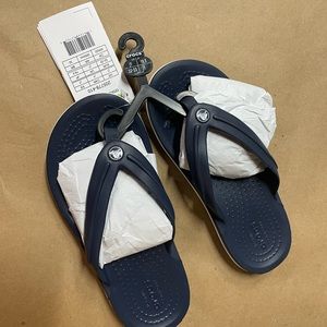 Kids Crocs Flip Flops, size 1.  Brand new.